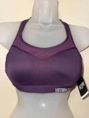 Victoria Sport Plum Medium-Impact Sports Bra